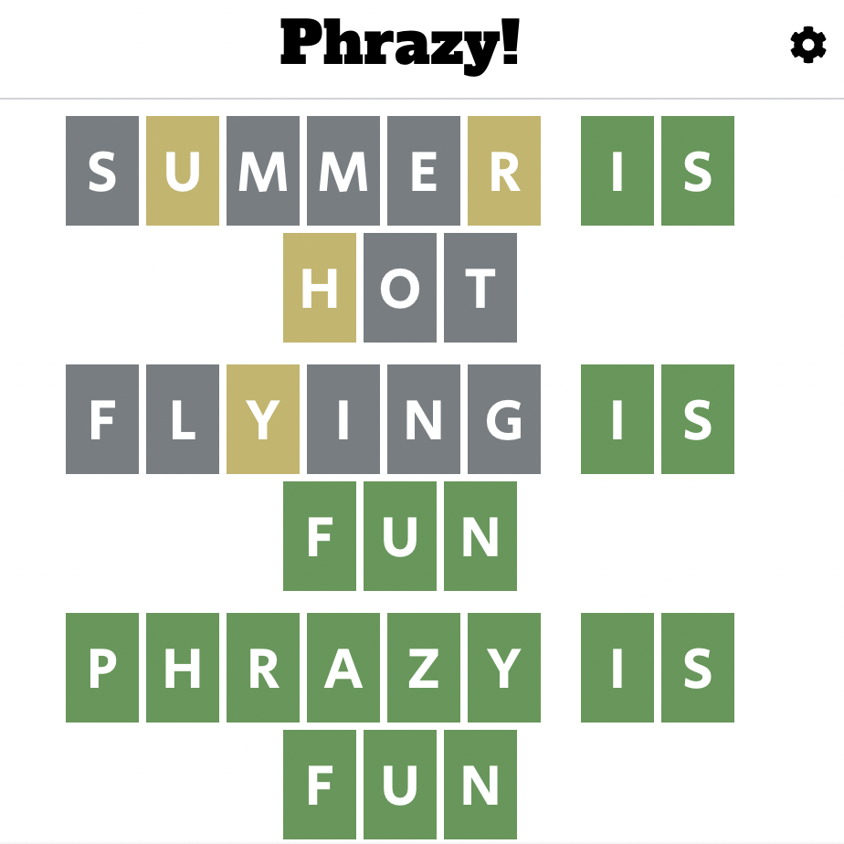 Preview of Phrazy